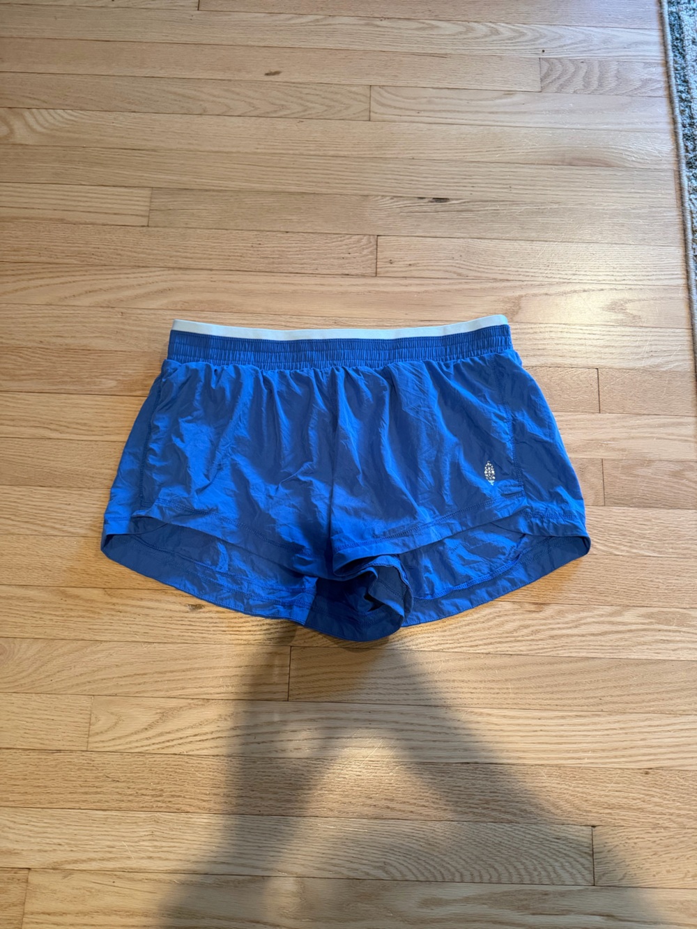 Free People Trail Angel Shorts size xl blue